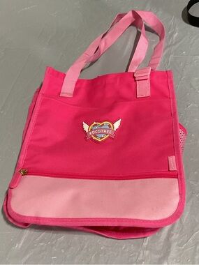 Pink Two-Tone Tote Bag 1008